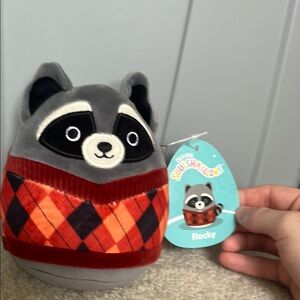 Squishmallows Gray and Red Accessories Collection